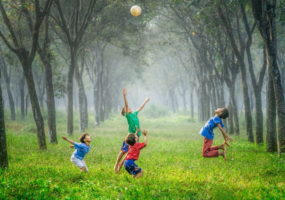 Image by Robert Collins on Unsplash: Flashcards combine learning with play